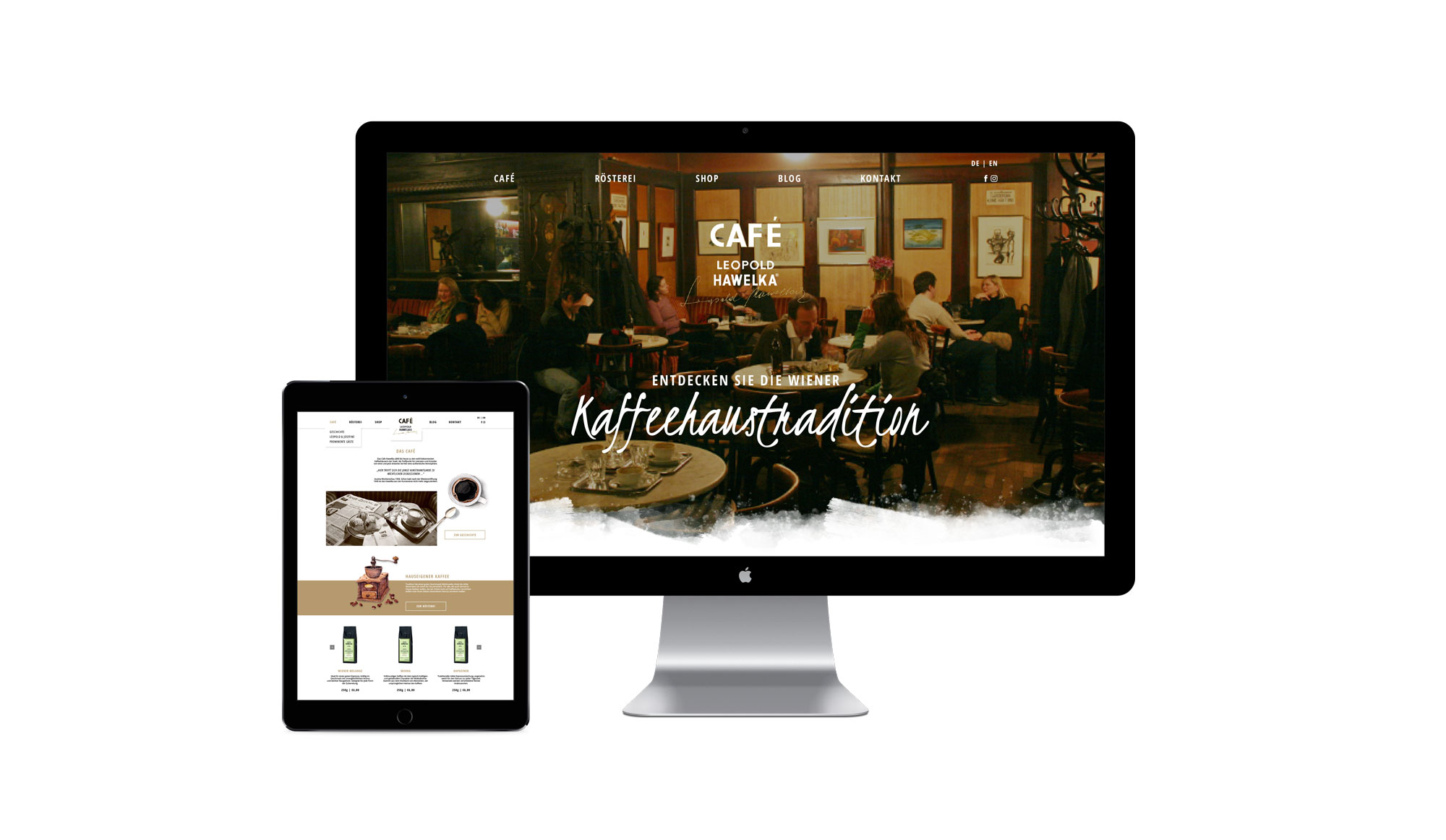 Cafe Hawelka Website